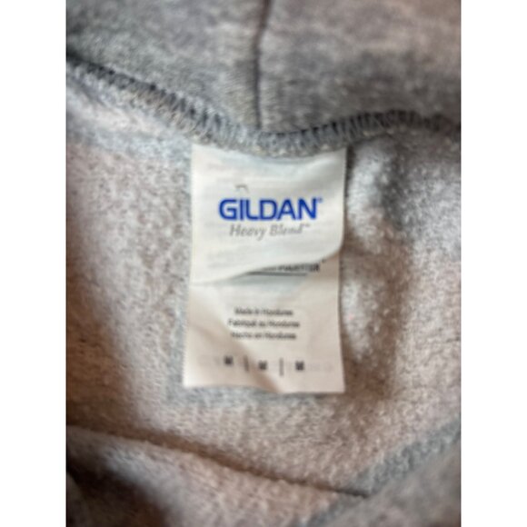 Los Angeles Graphic Gray Hoodie Sweatshirt Size L - Picture 8 of 9